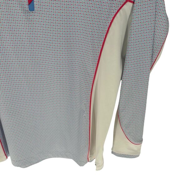 Peter Millar Top Women M Sun Serenity UPF 1/4 Zip Golf Lightweight Base Layer - Picture 7 of 16